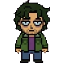 Matrix Morty sprite