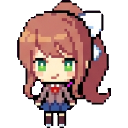 Monika sprite