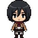 MIKASA ACKERMAN sprite
