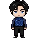 sunghoon olhos piscina azul sprite
