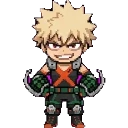 Katsuki Bakugou sprite
