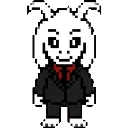 Asriel sprite