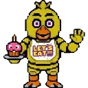 Chico The Chicken And MR Cupcake sprite