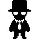 Mr Black sprite