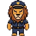 Officer Fluff sprite
