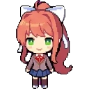 Monika sprite