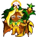 Ananas Dragon Cookie sprite