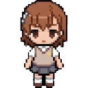Misaka Mikoto sprite