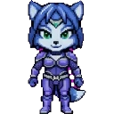 Krystal Wolf sprite