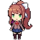 Monika sprite