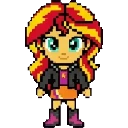 Sunset Shimmer sprite