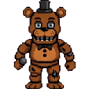 Withered Freddy sprite