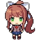 Monika sprite