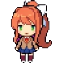 Monika sprite