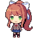 Monika sprite