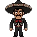 Charro negro sprite