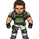 Chris Redfield sprite