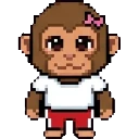 Monkey red sprite