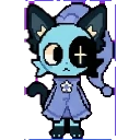 Astro With Cat Ears sprite
