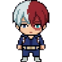 Shoto Todoroki sprite