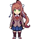 Monika sprite