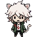 Nagito Komaeda sprite