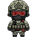 Military lieutenant 1 sprite