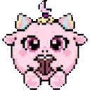 Cream Bijou sprite