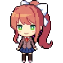 Monika sprite