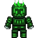 Clock String, The Invader sprite