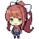 Monika sprite