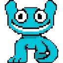 Cyan sprite