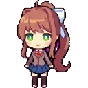 Monika sprite