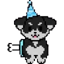Party Boo-boo The Husky Dog sprite