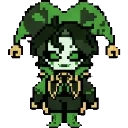 Harlequin sprite