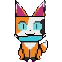Cube Cat Sam sprite