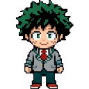 Izuku midoriya sprite