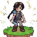 Megan Inkheart sprite