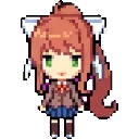 Monika sprite