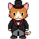 Cat Butler Robot sprite