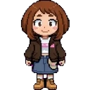 Ochaco Uraraka sprite