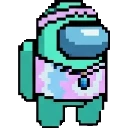 Cyan sprite