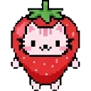 Strawberry Cat sprite