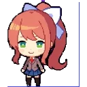 Monika sprite