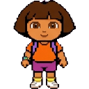 Dora la loca sprite