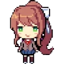 Monika sprite