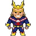 All Might sprite