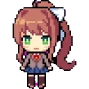 Monika sprite