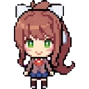 Monika sprite