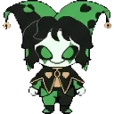 Harlequin sprite
